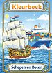 Kleurboek, boten en schepen.