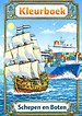 Kleurboek, boten en schepen.