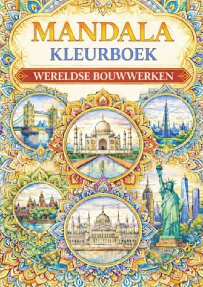 Mandala kleurboek, Wereldse bouwwerken