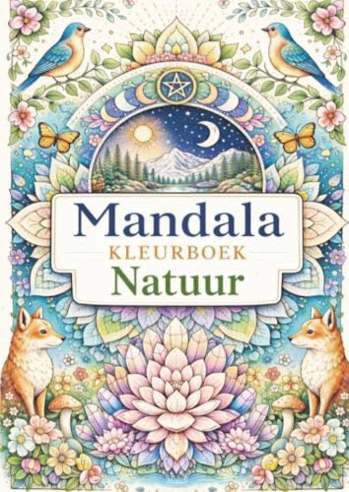 Mandala kleurboek, Natuur