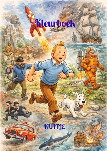 Mandala kleurboek, Keuken