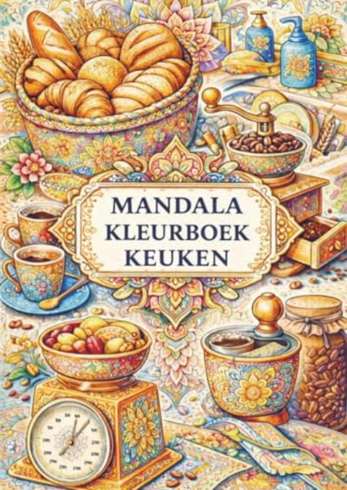 Mandala kleurboek, Keuken