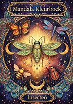 Mandala kleurboek, Insecten.