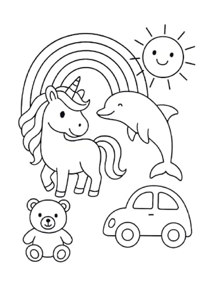 coloring book / colouring book / kleurboek / libro para colorear / malbuch