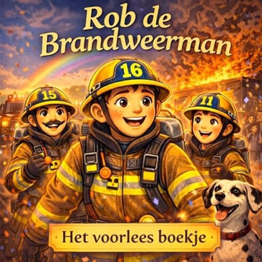Het voorlees boekje, Rob de brandweerman