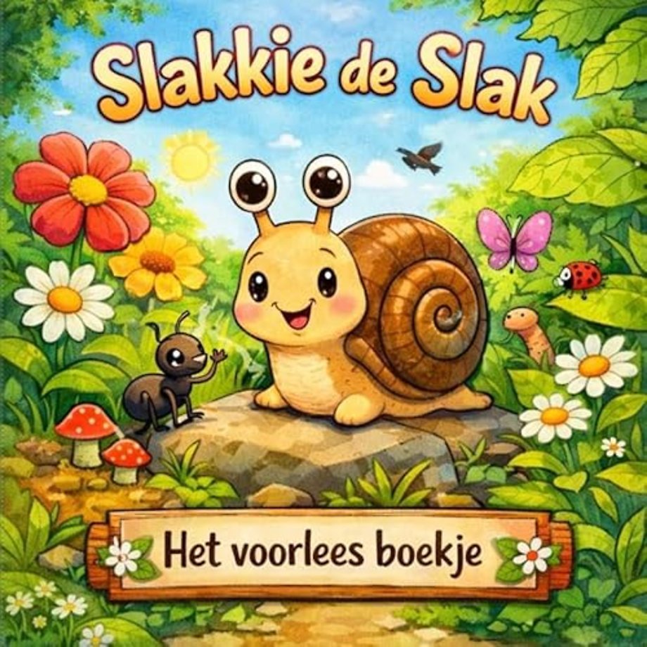 Het voorlees boekje, Slakkie de slak