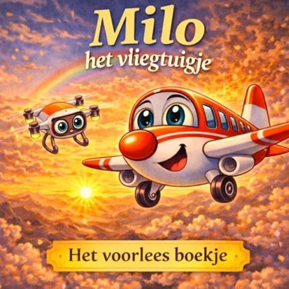 Het voorlees boekje, Milo het vliegtuigje