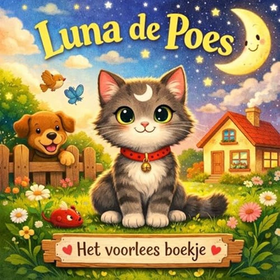 Het voorlees boekje, Luna de poes