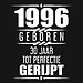 1996 Geboren 30 Jaar Tot Perfectie Gerijpt