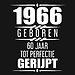 1966 Geboren 60 Jaar Tot Perfectie Gerijpt
