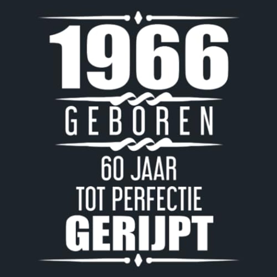 1966 Geboren 60 Jaar Tot Perfectie Gerijpt