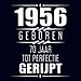 1956 Geboren 70 Jaar Tot Perfectie Gerijpt