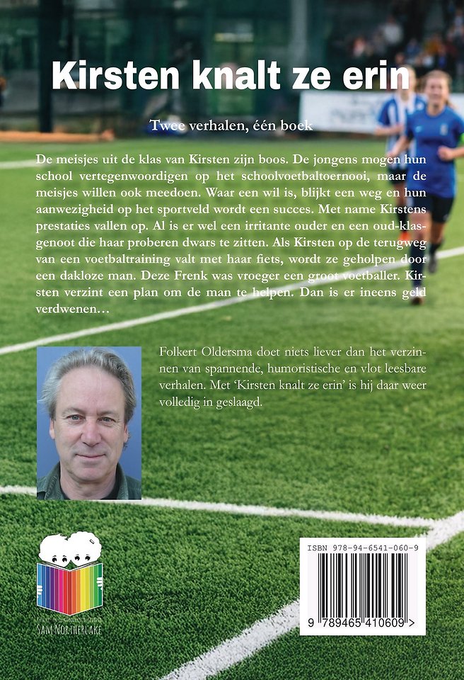 Kirsten knalt ze erin