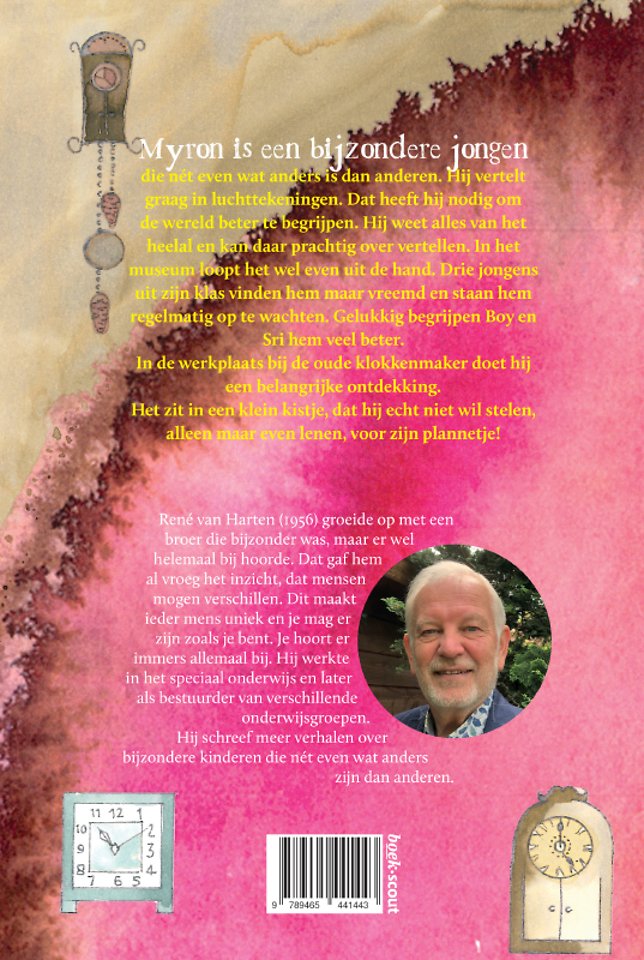 Myron tekent zijn denken