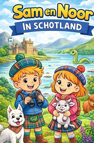Sam en Noor in Schotland
