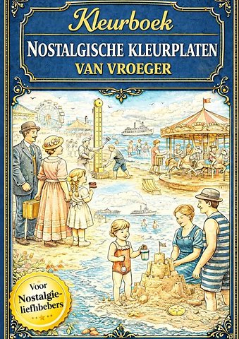 nostalgisch kleurboek