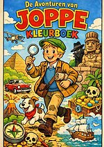 Kleurboek, avonturen van Joppe.