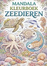 Mandala kleurboek - Zeedieren.