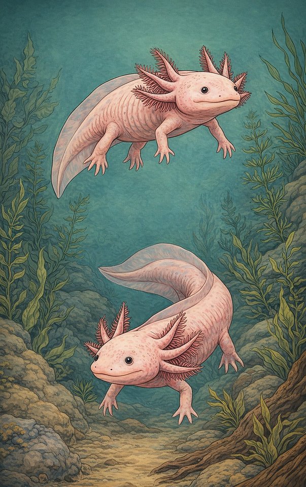 Alles over Axolotls