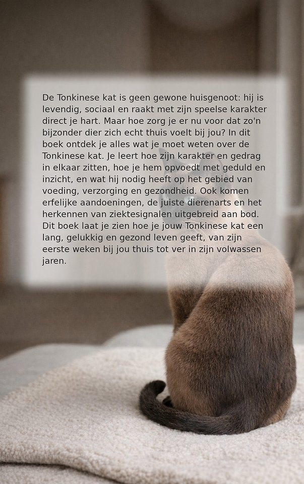 Alles over de Tonkinese Kat