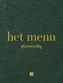 Het menu plantaardig
