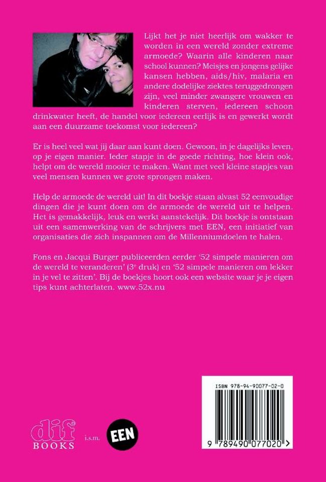 52 simpele manieren om armoede de wereld uit te helpen