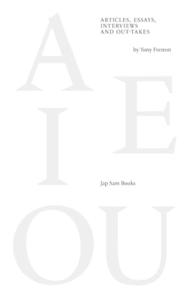 Articles, essays, interviews and outtakes