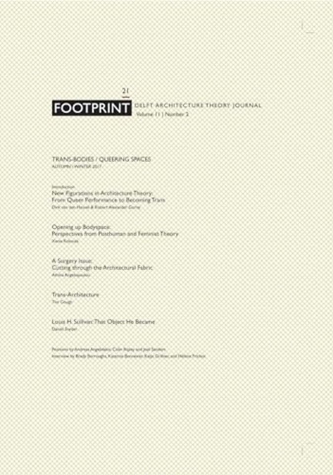 Footprint 21 Trans-Bodies / Queering Spaces