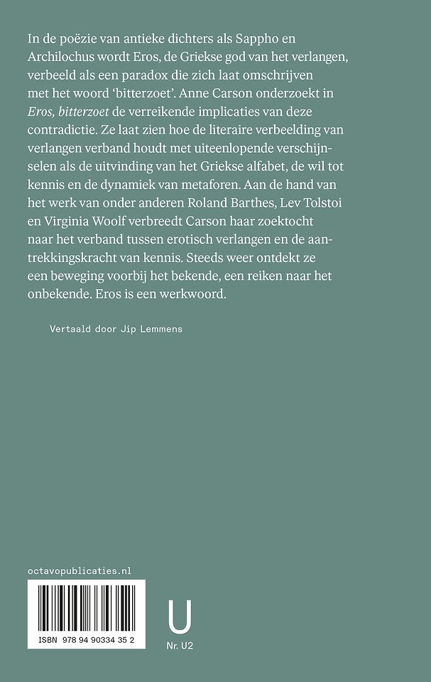 Eros, bitterzoet