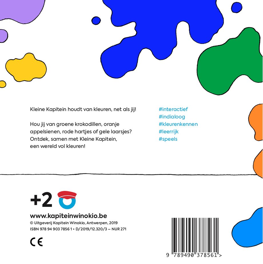 Kleine Kapitein kleuren