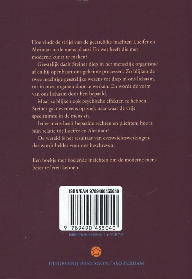 De strijd van Lucifer en Ahriman in de mens