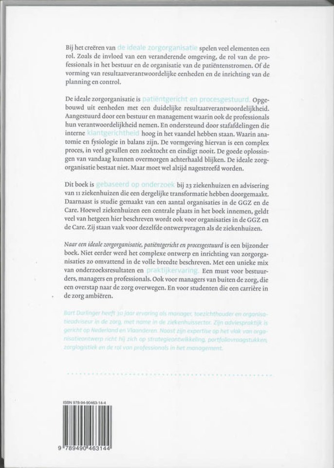 Naar een ideale zorgorganisatie