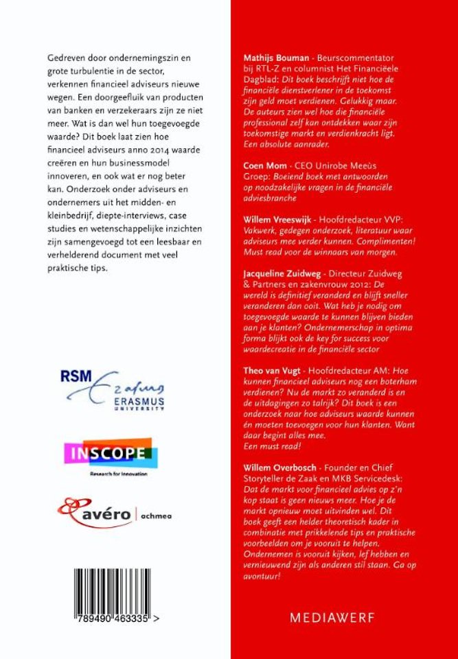 Het nieuwe businessmodel in financieel advies