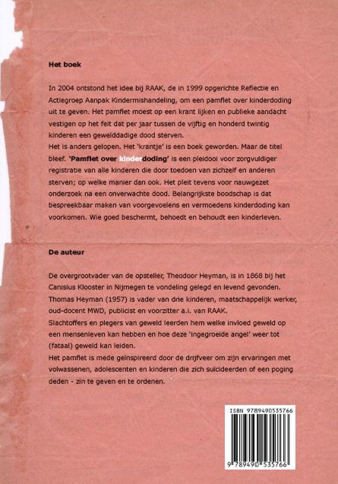 Pamflet over kinderdoding