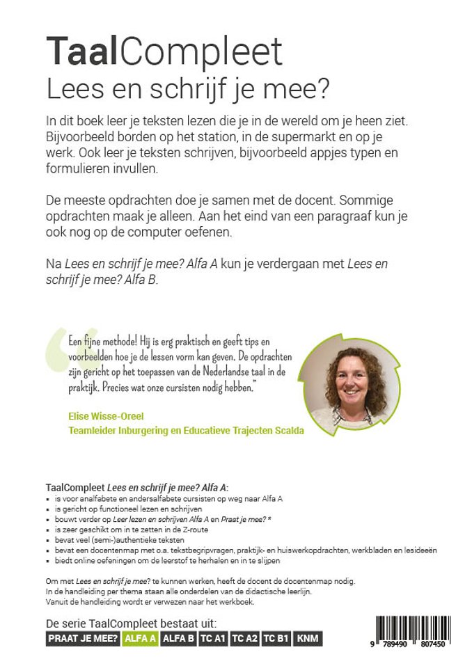 Lees en schrijf je mee? - Alfa A