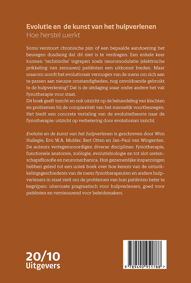 Evolutie en de kunst van het hulpverlenen