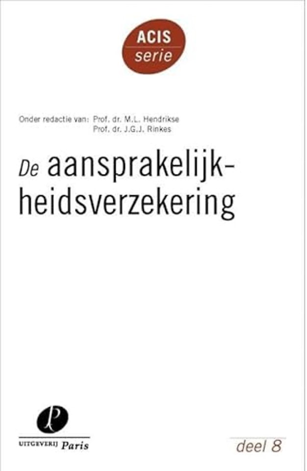 De aansprakelijkheidsverzekering