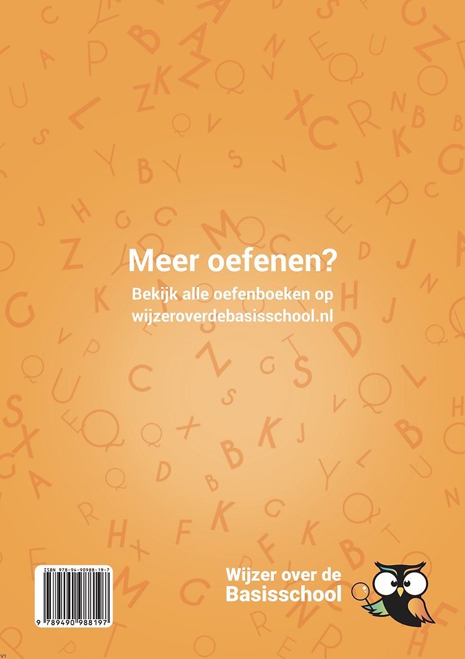 Spelling Groep 3 Oefenboek - 1e helft schooljaar