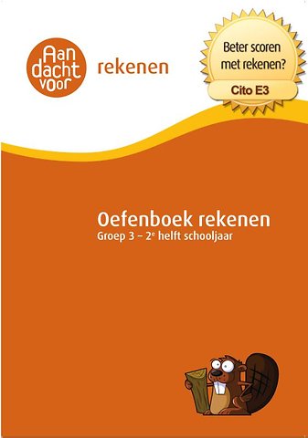 Rekenen groep 3 2e helft schooljaar Oefenboek