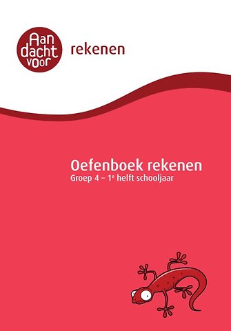 Rekenen Groep 4 Oefenboek - 1e helft schooljaar