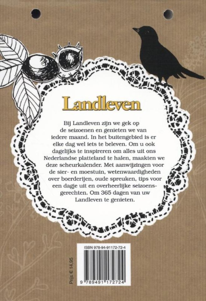 Landleven scheurkalender 2015