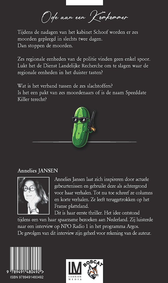 Ode aan een Komkommer