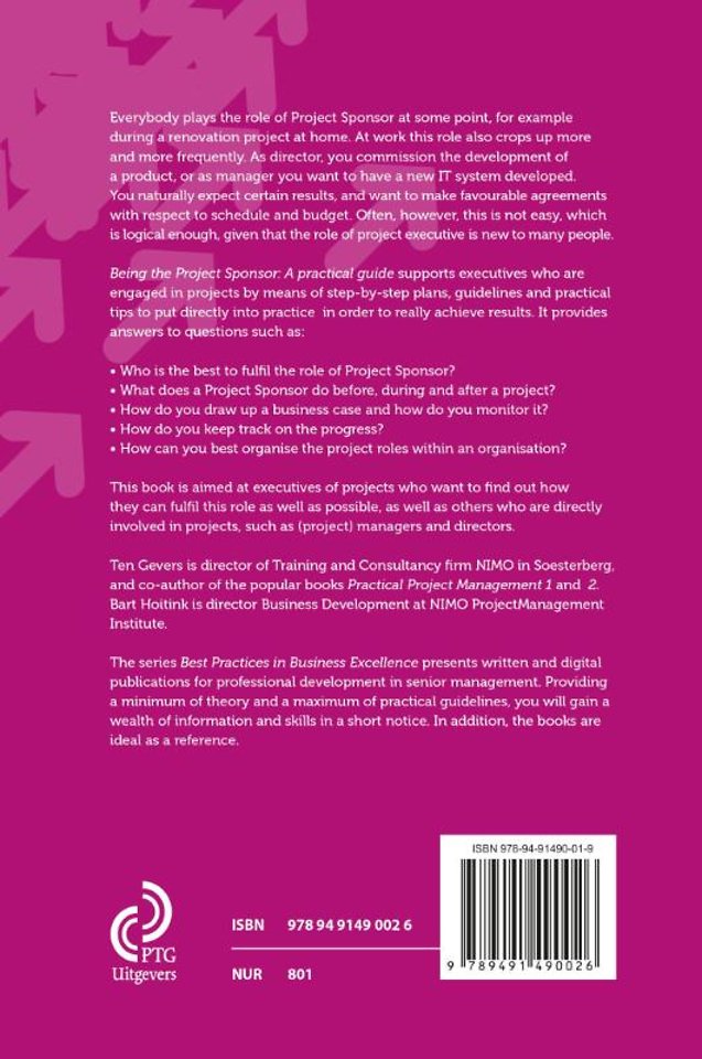 Being the project sponsor