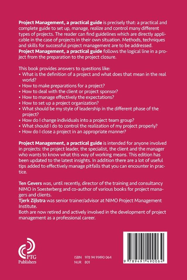 The Project House - Project Management, a practical approach