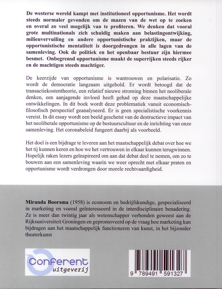 Complot of opportunisme?