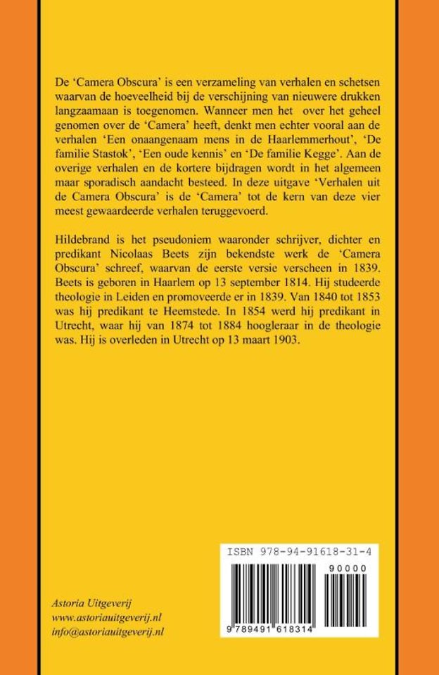 Verhalen uit de Camera Obscura van Hildebrand