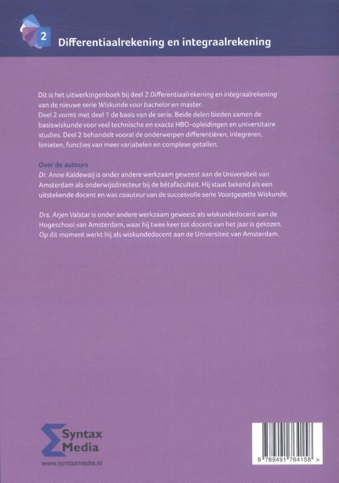 Differentiaalrekening en integraalrekening