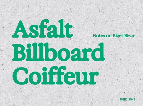 Asfalt coiffeur billboard