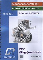 BPV boek autoschadehersteller/autoschadetechnicus Niveau 3 Stage werkboek