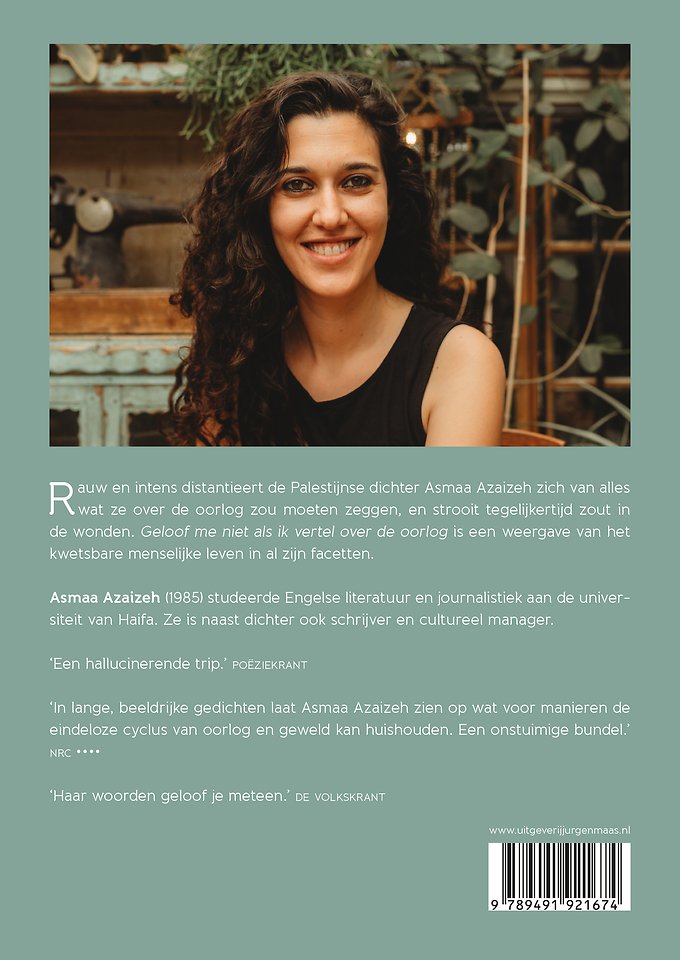 Geloof me niet als ik vertel over de oorlog